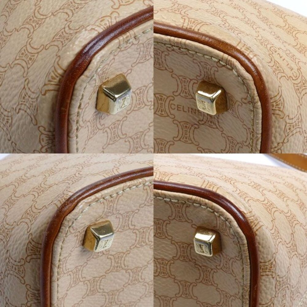 Celine Macadam Pattern Accessory Pouch Beige - image 5